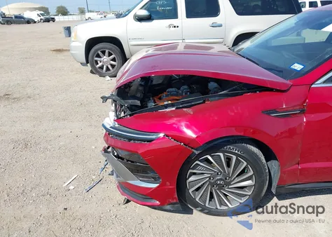 2025 Hyundai Sonata Hybrid Sel from USA, damaged, VIN KMHL34JJ5SA127337